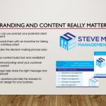 Steve Mepham Management logo and business card design
